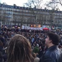 Nuit debout, Place de la République - 12 Avril 2016